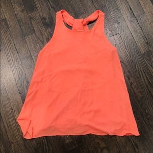 Lightweight Orange Tank/Blouse